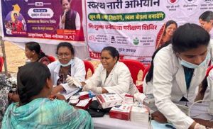 सुशासन तिहार बना स्वास्थ्य का सहारा : वनांचल की महिलाओं तक पहुंची जांच और जागरूकता