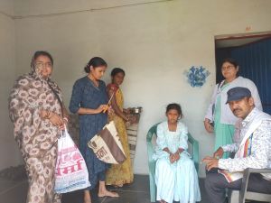 स्वास्थ्य विभाग द्वारा बेलौदी में 150 घरों का सर्वे