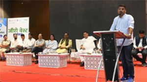  जल बचाने का संकल्प- भू-जल संरक्षण को बनाना होगा जनआंदोलन : विधायक श्री सुशांत शुक्ला