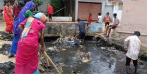  स्वच्छ सर्वेक्षण की तैयारी तेज, वैशालीनगर जोन में नालों की सफाई अभियान जारी