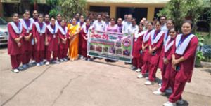  दुर्ग जिले में राष्ट्रीय डेंगू दिवस पर रैली निकाली गई