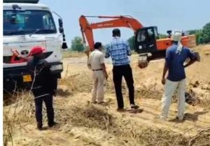  केवई नदी में अवैध रेत खनन पर प्रशासन की बड़ी कार्रवाई