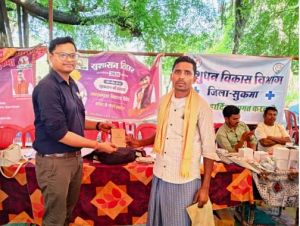  झापरा सुशासन शिविर में मौके पर ही बांटे गए 35 प्रमाण पत्र