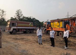  कलेक्टर के निर्देश पर अवैध खनन और बोर खनन पर बड़ी कार्रवाई, 4 बोर मशीन और 4 हाइवा जब्त