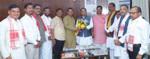   मुख्यमंत्री विष्णुदेव साय से सर्व आदिवासी समाज के प्रतिनिधिमंडल की सौजन्य मुलाकात