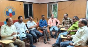  पत्रकारिता गौरव मार्तण्ड उत्सव की तैयारी को लेकर हुई "आवास एवं अतिथि सत्कार समिति की बैठक