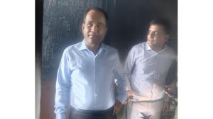 जयस्तम्भ चौक बॉम्बे मार्केट स्थित सेंट्रल बैंक ऑफ इंडिया के जोनल ऑफिस में लगी आग पर काबू