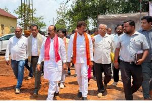  उप मुख्यमंत्री श्री अरुण साव ने शहरी विकास योजनाओं का किया सघन निरीक्षण 