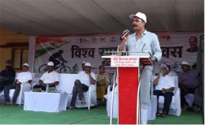  विश्व साइकिल दिवस के अवसर पर जिला मुख्यालय बालोद में हुआ साइकिल रैली का आयोजन