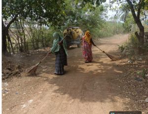  निगम जोन 7 स्वास्थ्य विभाग ने  रामनगर मुक्तिधाम में सफाई करवाकर जनशिकायत का किया निदान