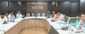  निगम अपर आयुक्त ने सीएसईबी अधिकारियों जोन कमिश्नरों की बैठक लेकर कार्य समीक्षा की