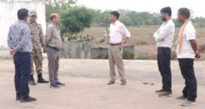  जिला पंचायत सीईओ ने ग्राम पंचायत धरमपुरा का किया निरीक्षण