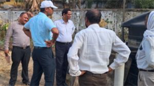  जिला पंचायत के मुख्य कार्यपालन अधिकारी सुनील चंद्रवंशी ने लाटाबोड़ में किया बायोगैस संयंत्र का निरीक्षण