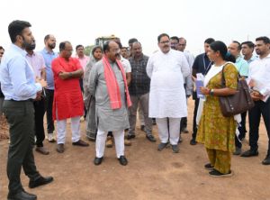 उप मुख्यमंत्री अरुण साव ने इंटिग्रेटेड स्पोर्ट्स स्टेडियम का किया स्थल निरीक्षण, कुछ दिनों पहले शुरू हुआ है काम उप मुख्यमंत्री अरुण साव ने इंटिग्रेटेड स्पोर्ट्स स्टेडियम का किया स्थल निरीक्षण, कुछ दिनों पहले शुरू हुआ है काम