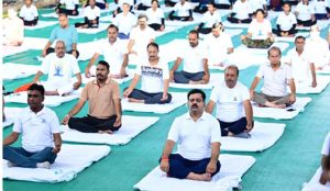  ऋषि-मुनियों की अमूल्य विरासत है योग, इसे जीवन का हिस्सा बनाएं - उप मुख्यमंत्री विजय शर्मा