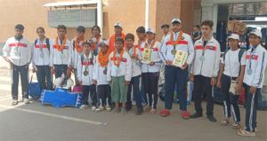 ताइक्वांडो में भारत बना ओवरऑल चैंपियन, खिलाड़ियों का हुआ भव्य स्वागत