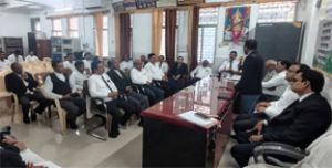  जिला विधिक सेवा प्राधिकरण बालोद द्वारा स्पेशल लोक अदालत की तैयारी के संबंध में लिया गया बैठक