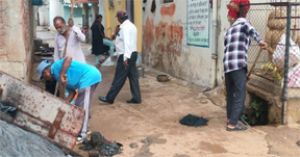  भिलाई क्षेत्र के वार्डों में चोक नालियां खोली जा रहीं, जलभराव रोकने अभियान