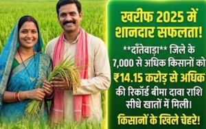  प्रधानमंत्री धन-धान्य योजना के तहत जैविक दंतेवाड़ा के किसानों को बड़ा सुरक्षा कवच