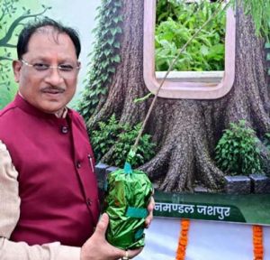  आज लगाया गया हर पौधा आने वाली पीढ़ियों के सुरक्षित भविष्य का आधार बनेगा : मुख्यमंत्री  