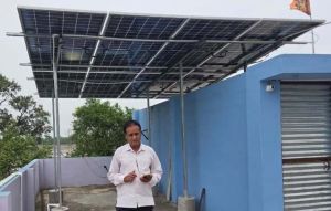 प्रधानमंत्री सूर्य घर मुफ्त बिजली योजना से किसान रामेश्वर बने बिजली उपभोक्ता से बिजली उत्पादक