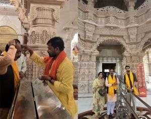  उप मुख्यमंत्री अरुण साव ने श्रीरामलला के किए दर्शन 