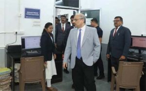   मुख्य न्यायाधीश रमेश सिन्हा ने किया जिला न्यायालय कांकेर का निरीक्षण