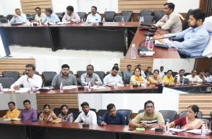 जिला स्वच्छ भारत मिशन (ग्रामीण) प्रबंधन समिति की बैठक आयोजित