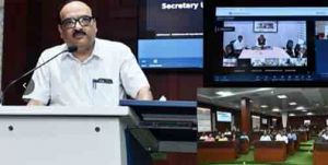  ई-ऑफिस एवं समयबद्ध उपस्थिति में उत्कृष्ट प्रदर्शन करने वाले अधिकारी-कर्मचारी सम्मानित