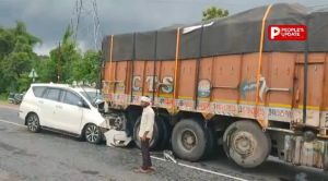  छत्तीसगढ़ भाजपा प्रमुख किरण सिंहदेव सड़क दुर्घटना में घायल