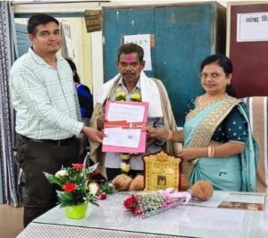 जिला योजना एवं सांख्यिकी कार्यालय में पदस्थ झुमुक लाल यादव हुए सेवानिवृत्त