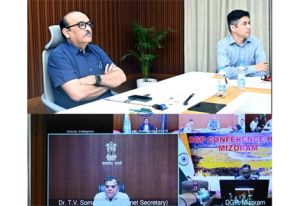 कैबिनेट सचिव ने राज्यों के मुख्य सचिवों के साथ वीडियो कॉन्फ्रेंसिंग में सुधारात्मक उपायों पर की चर्चा