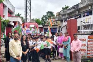  &ldquo;हर घर तिरंगा&rdquo; रैली का भव्य आयोजन, डाक विभाग ने दिया देशभक्ति का संदेश