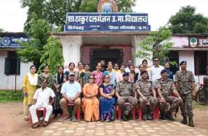  सीआरपीएफ 211 वाहिनी की भव्य तिरंगा यात्रा ने जगाई देशभक्ति की भावना