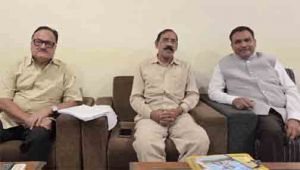  वक्फ बोर्ड अध्यक्ष डॉ. सलीम राज ने यूसीसी समिति सदस्यों से की सौजन्य मुलाकात