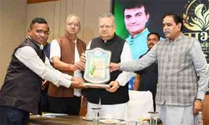  अजय काले को 'समाज निर्माण गौरव सम्मान'