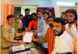  मुख्यमंत्री के सम्मान में युवा मोर्चा मैदान में : अर्पित सूर्यवंशी