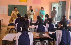  कलेक्टर के निर्देश पर मिशन उत्कर्ष 2.0 के तहत विद्यालयों का निरीक्षण