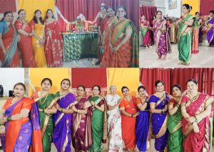महाराष्&zwj;ट्र मंडल के शंकर नगर केंद्र की महिलाओं ने मनाया तीज उत्सव