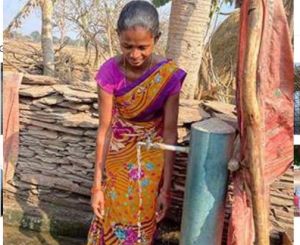 सोलर आधारित नलजल योजना से बदली खेड़ेपार की तस्वीर
