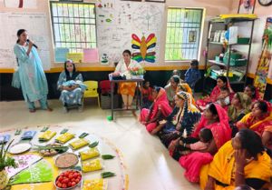 बालोद जिले के आंगनबाड़ी केंद्रों में 'आंगन मिलन सेवा' का हो रहा सफल आयोजन
