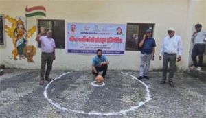  अंतर्राष्ट्रीय वृद्धजन दिवस के पूर्व वरिष्ठजनों के लिए खेलकूद प्रतियोगिताएं आयोजित