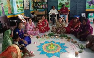 ​धमतरी में 'आंगन मिलन सेवा' से संवर रहा बच्चों और महिलाओं का भविष्य