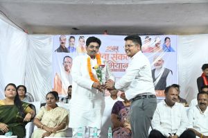 तिल्दा में विधानसभा स्तरीय सेवा संकल्प शिविर