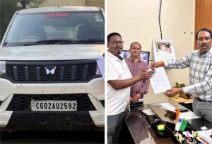  सीएचसी सरायपाली को मिला शासकीय वाहन, स्वास्थ्य सेवाओं की निगरानी एवं प्रशासनिक कार्यों को मिलेगी गति