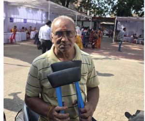  सेवा सेतु शिविर में कन्हैया लाल को मिली बैसाखी, आवागमन में होगी सुविधा