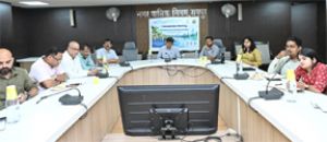  अमृत 2.0 योजना के तहत निगम में एण्ड टू एण्ड ग्राउंड वाटर मैनेजमेंट प्लान पर महत्वपूर्ण बैठक