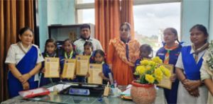 जिले की छह बुलबुलों को राष्ट्रीय स्तर पर मिला गोल्डन एरो अवॉर्ड
