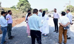 पीडब्ल्यूडी सचिव ने सड़कों, पुलों, कॉलेज भवन और विश्राम गृह का किया निरीक्षण