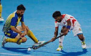 न्यायधानी नाइट्स और मैनपाट टाइटन्स के डिफेंडर्स का बेहतरीन प्रदर्शन, मैच 1-1 से ड्रॉ
